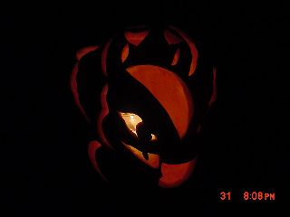 Count Von Roo all lit up